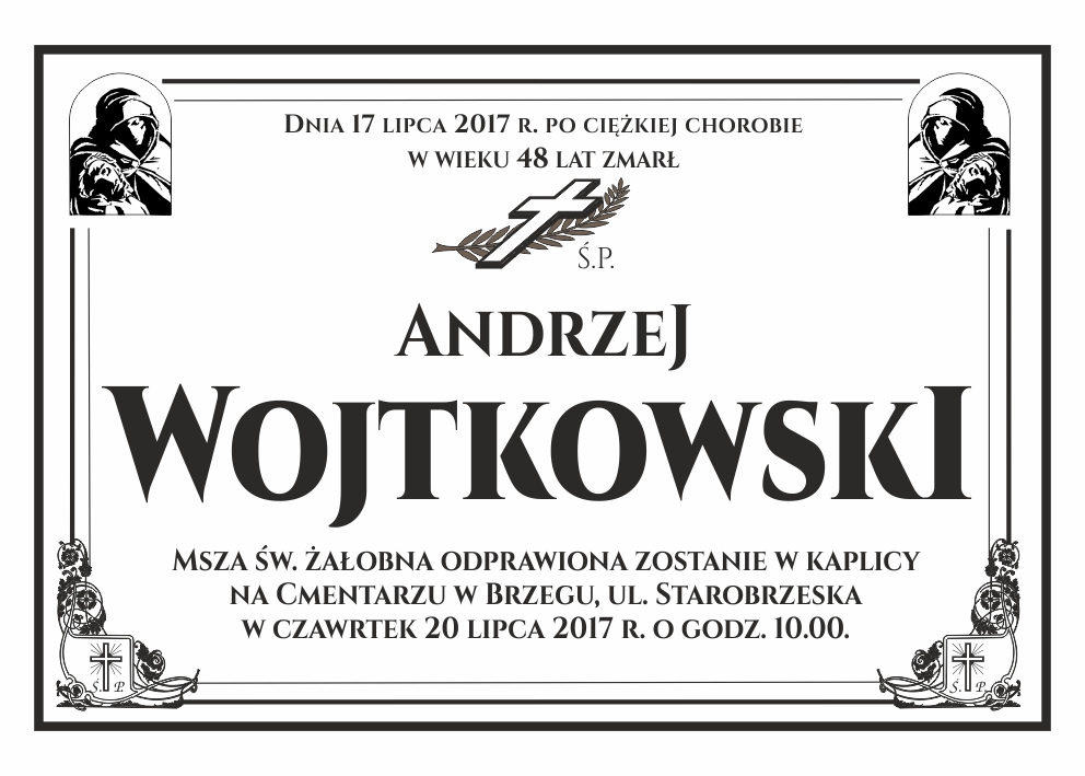 Thumbnail for the post titled: Zmarł Andrzej Wojtkowski