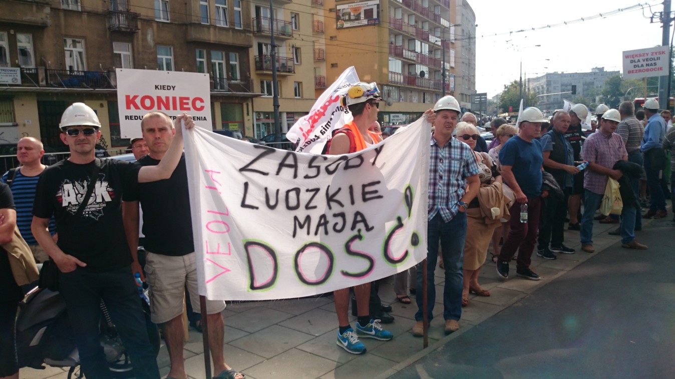 Thumbnail for the post titled: Dzień po manifestacji wypowiedzenie ZUZP w Veolia Energia Łódź S.A.